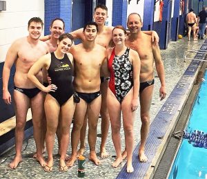Seven adult water polo players in Philly event